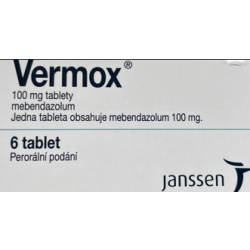 Mebendazol (Vermox) 6 x 100mg - skuteczna kuracja antynowotworowa