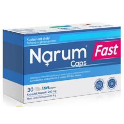 NARUM FAST - pogotowie ratunkowe dla odporności /"zakazany" uzdrawiający probiotyk Narine 30 kps